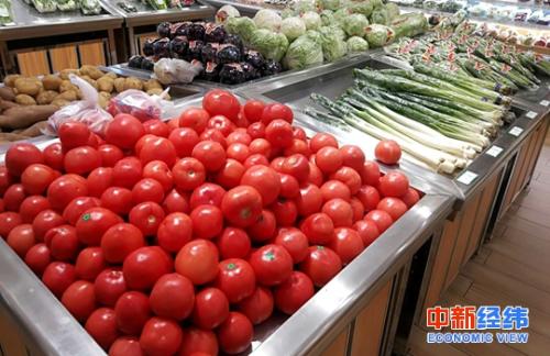 上周食用農產品價格漲幅回落，生產資料價格漲幅持平